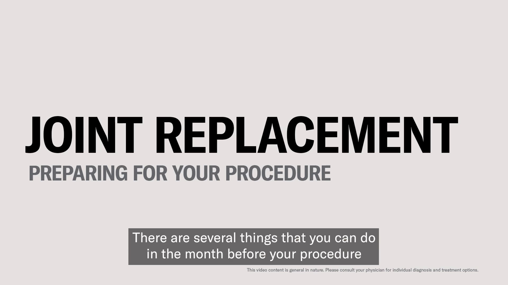 Before Your Procedure