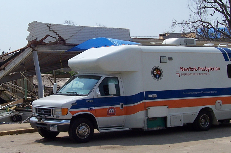 image of NYP ambulance in 2005