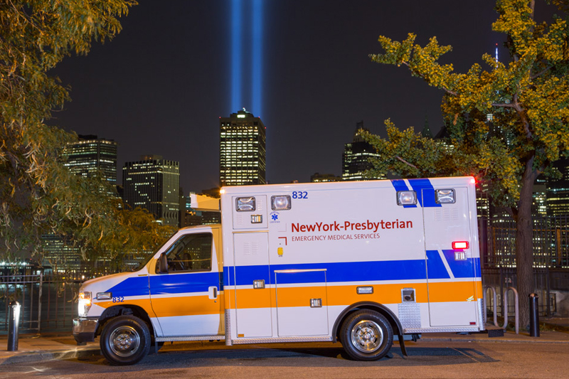 image of NYP ambulance today in 2023