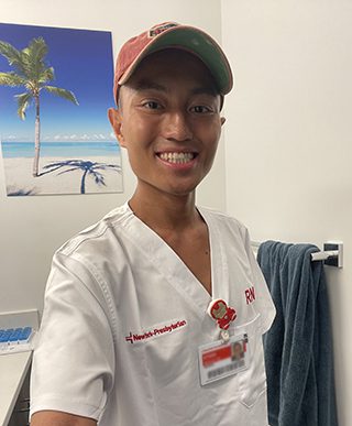 Ethan joined NewYork-Presbyterian/Weill Cornell Medical Center as a nurse in 2020.