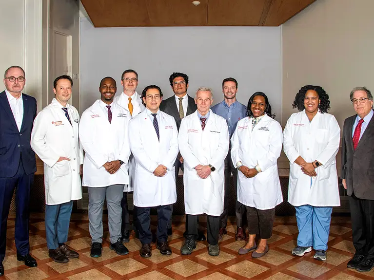Group of NewYork-Presbyterian transplant surgeons