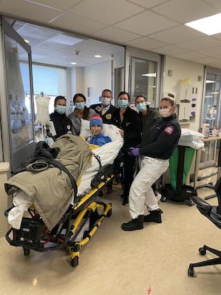 Mark and NYP CUIMC care team