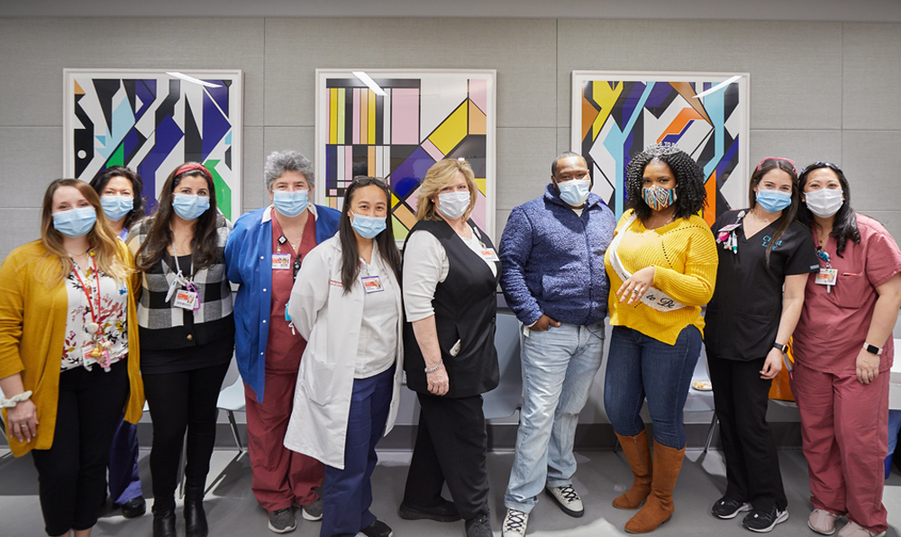 The NICU staff at NewYork-Presbyterian