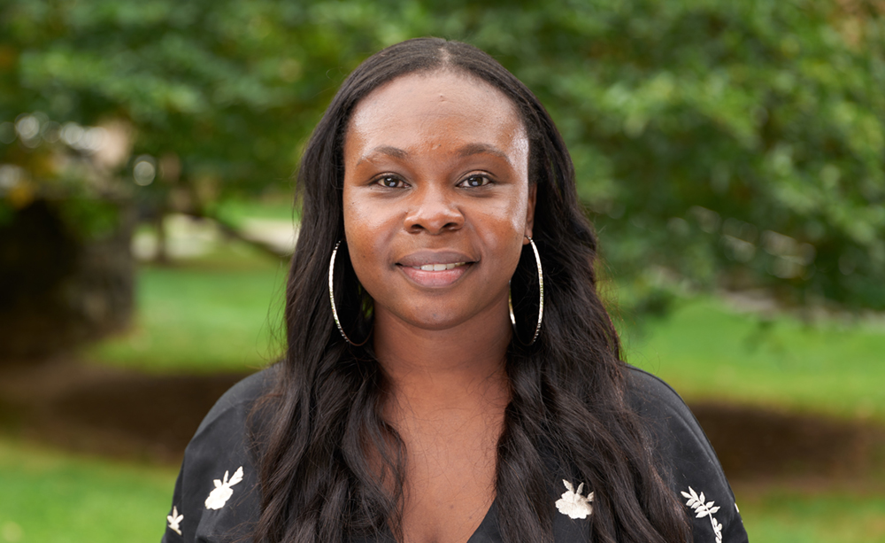 Child life specialist Nadine Ulysse