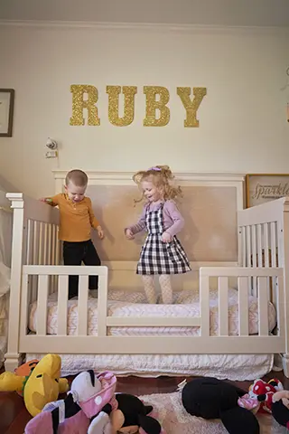 After spending nearly seven months apart, Buddy and Ruby are happily reunited and playing together at home.