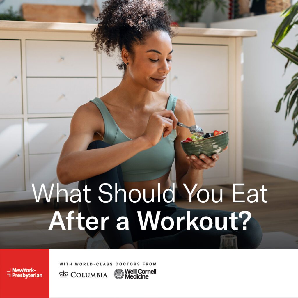 What Should You Eat After a Workout?