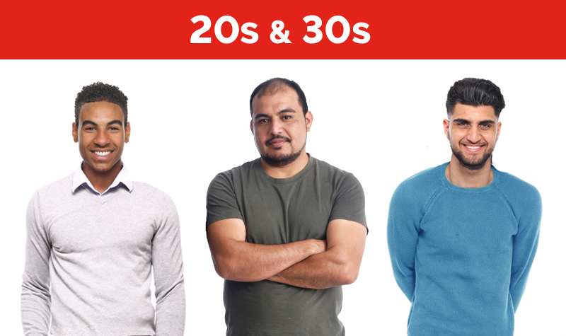 20s and 30s