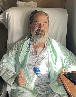 Tim spent nearly three months at NewYork-Presbyterian/Columbia following his cardiac arrest.