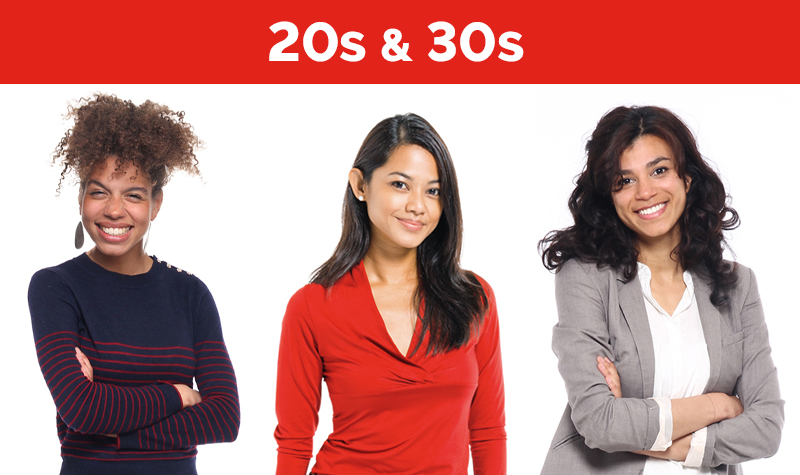 20s and 30s