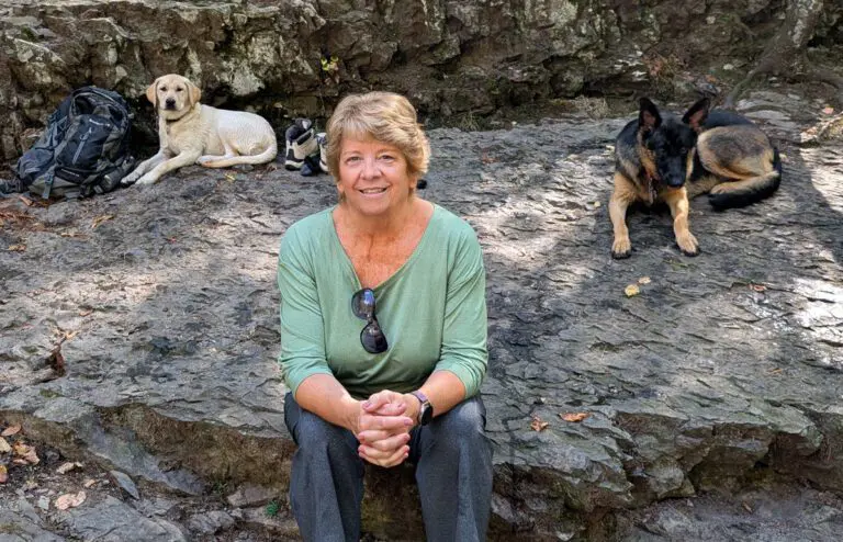 Picture of NewYork-Presbyterian patient Irene Fico hiking