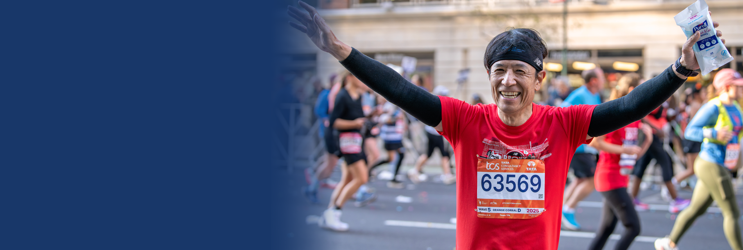 Dr Kato in NYC TCS Marathon