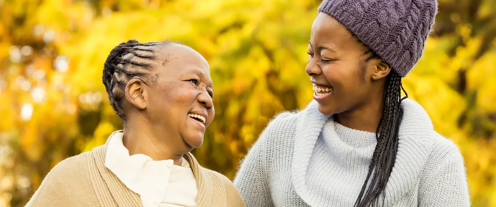 Two black women together