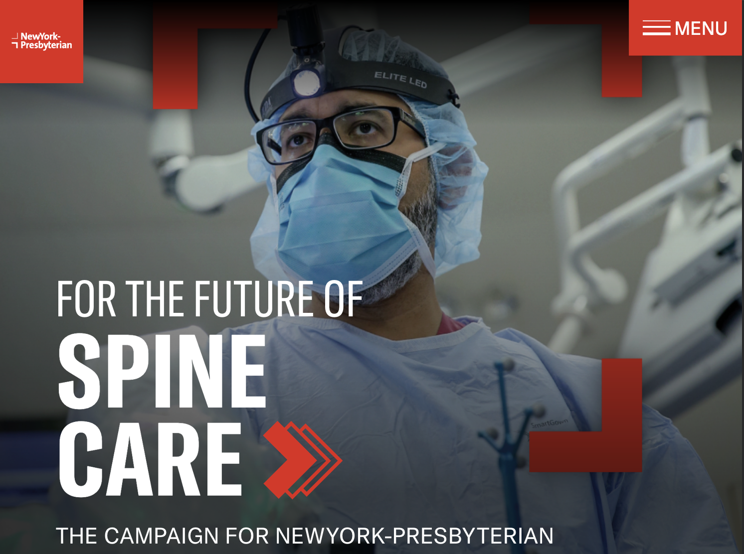 surgeons performing spine surgery