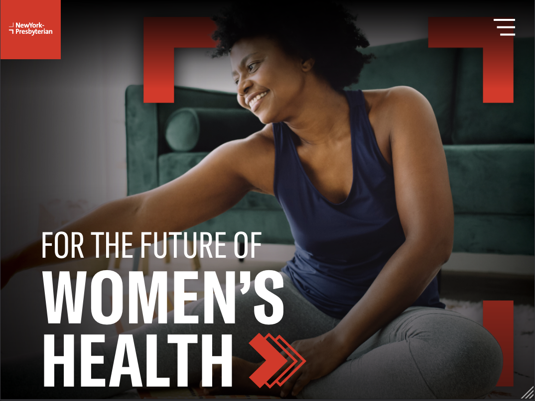 Brouchure cover: Woman stretching on the floor