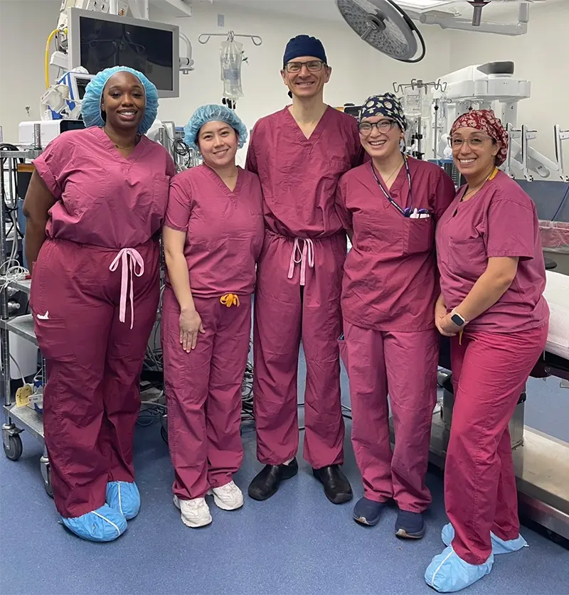 Dr. Geirsson and his team
