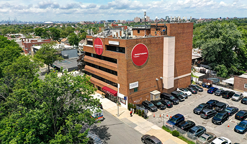 the exterior of 163-03 Horace Harding Expressway