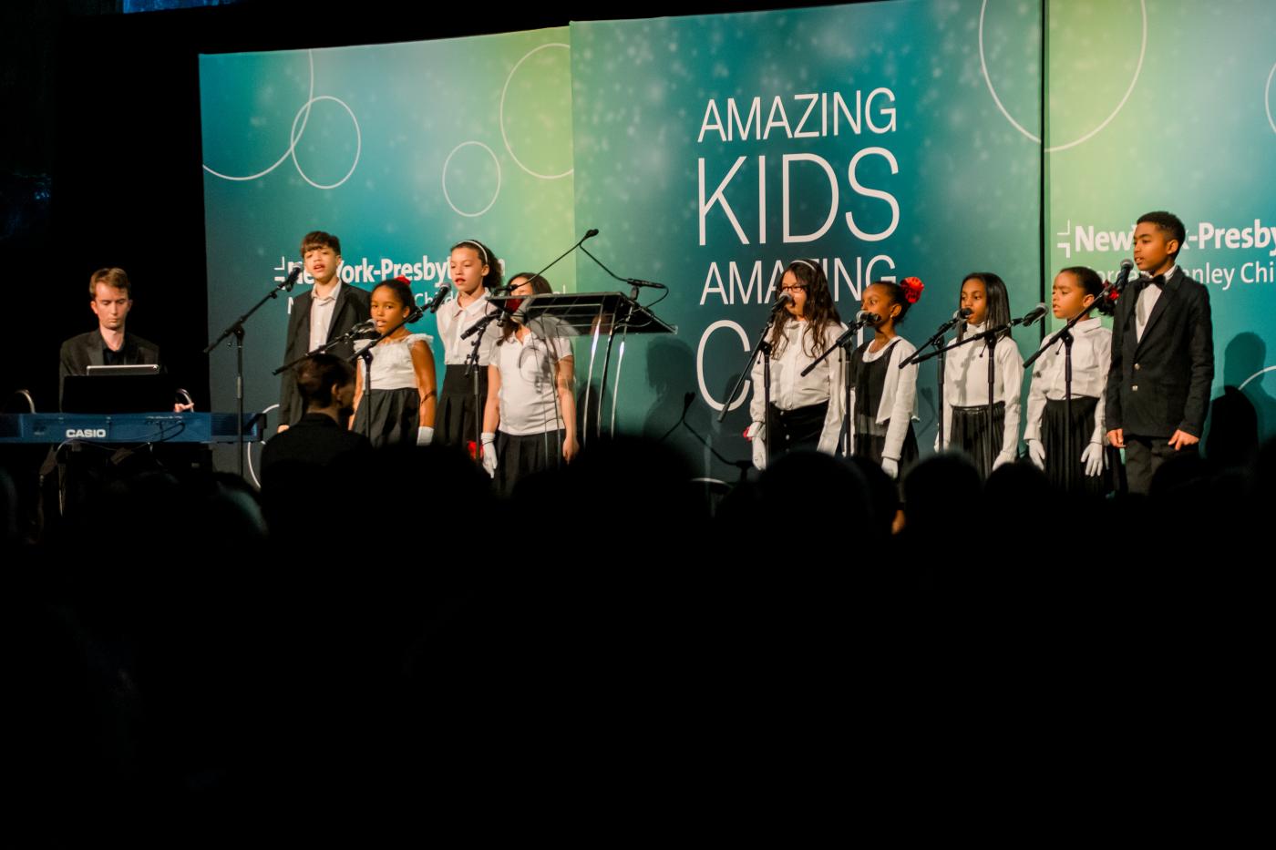 Performers from the Washington Heights Choir School