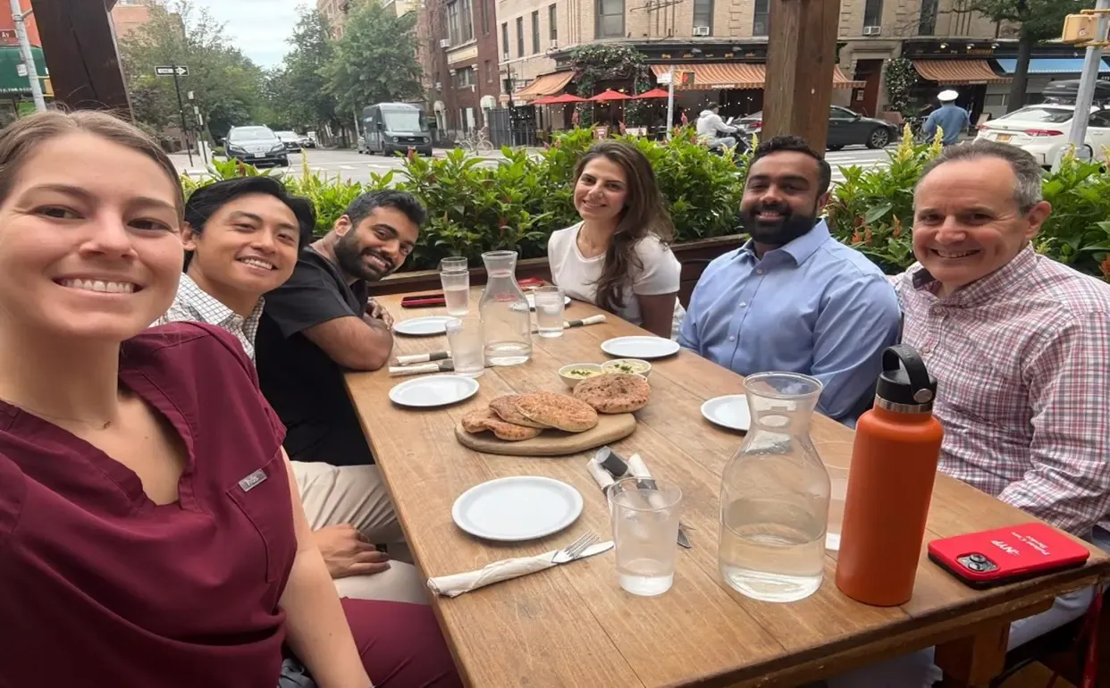 Gastroenterology Fellowship Team Posing for a picture 