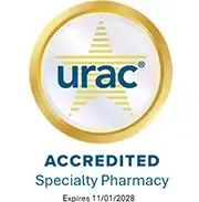 URAC Accredited - Specialty Pharmacy - Expires 11/01/2028
