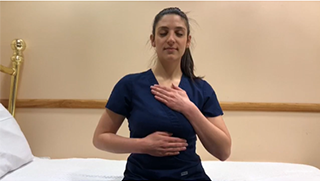 Diaphragmatic breathing