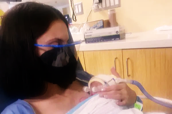 Marija and her daughter Bellami