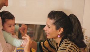 Lizzie Asher and her son, Leo