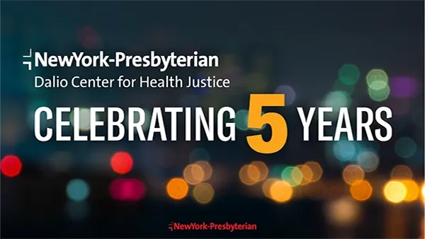 Dalio Center Five-Year Anniversary Event Banner